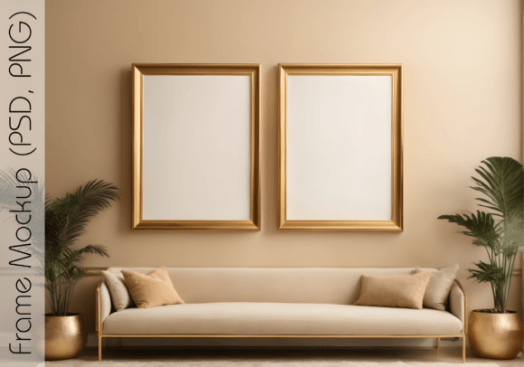 Download Two Digital Frame Mockup - Digital frame mockup Collection