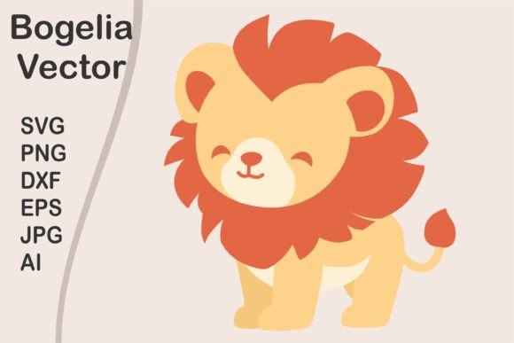 Download Cute Lion Svg Cut File - Lion svg Collection