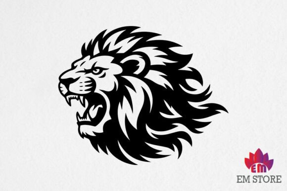 Download Roaring Lion Head SVG Lion Svg, Lion PNG - Lion svg Collection