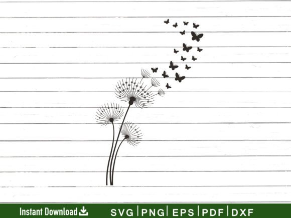 Download Dandelion SVG, Silhouette File, Cricut - Lion svg Collection