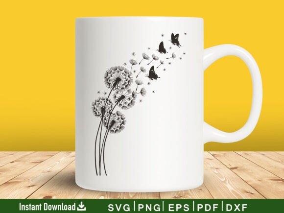Download Dandelion SVG, Silhouette File, Cricut - Lion svg Collection