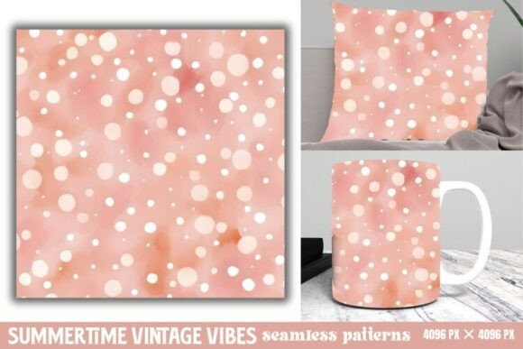 Download Summertime Vintage Vibes Seamless Paper - Premium Resources