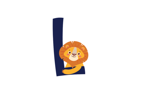 Download Animal Alphabet Font L - Lion Svg - Lion svg Collection