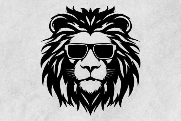 Download Lion with Sunglasses Svg, Cool Lion Svg - Lion svg Collection
