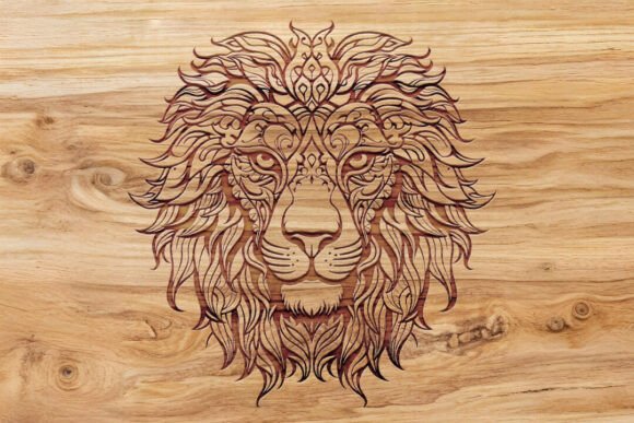 Download Lion Monogram, Lion Silhouette, Lion SVG - Lion svg Collection
