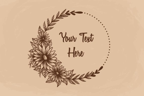 Download Hand Drawing Vintage Floral Frame - Vintage floral frame Collection