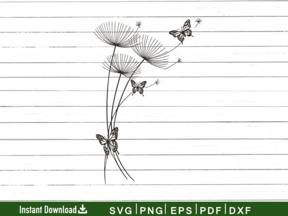 Download Dandelion SVG, Silhouette File, Cricut - Lion svg Collection